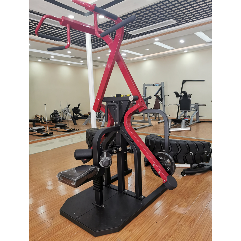 Home Gym Lat Pulldown - 最高品質の業務用ジムプレートロードマシン、クロスラットプルダウン筋力トレーニングマシン、家庭用スチール製