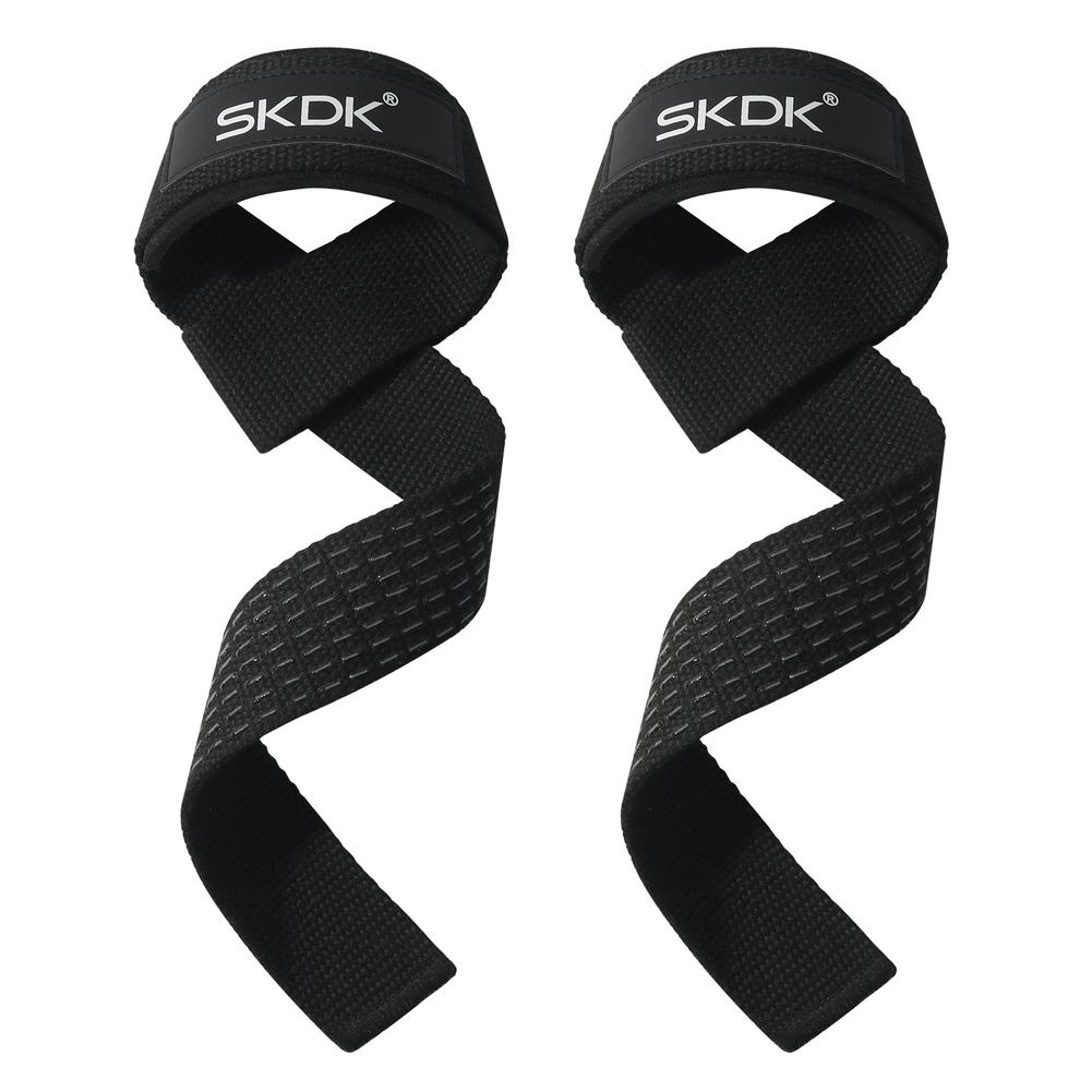 Lifting Straps Wrist - 重量挙げリストストラップ筋力トレーニングブースターベルト調節可能な滑り止めジムフィットネスリフティングストラップ手首サポートグリップバンド