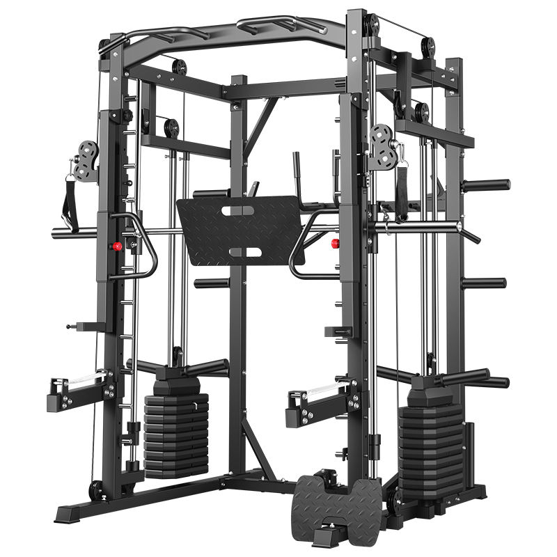 Leg Press Machine - スミスマシン総合トレーニングパワーラックプロフェッショナル多機能フィットネス機器エクササイズ多機能