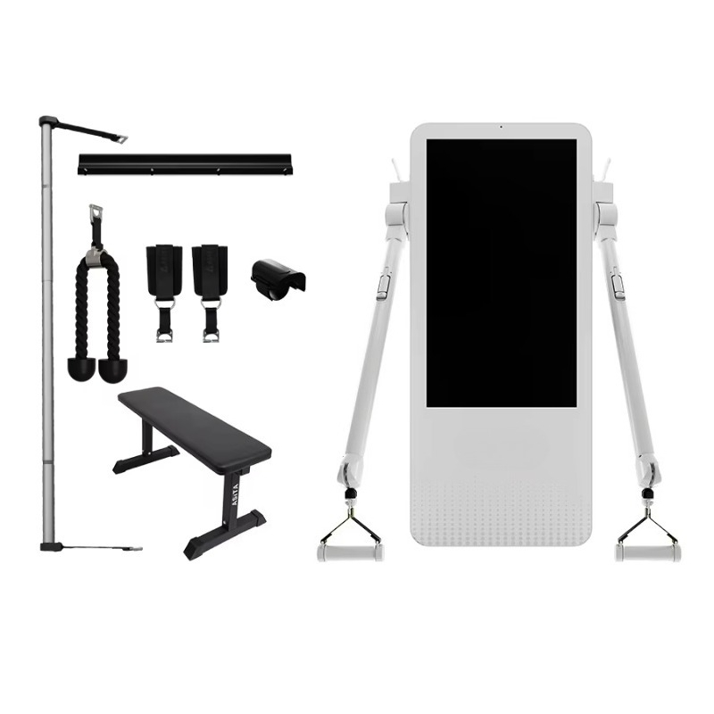 Home Gym Setup - 多機能ホームフィットネス機器：Tonal壁掛け型スマートトラッキングジム – ダイナミック抵抗による筋力トレーニング