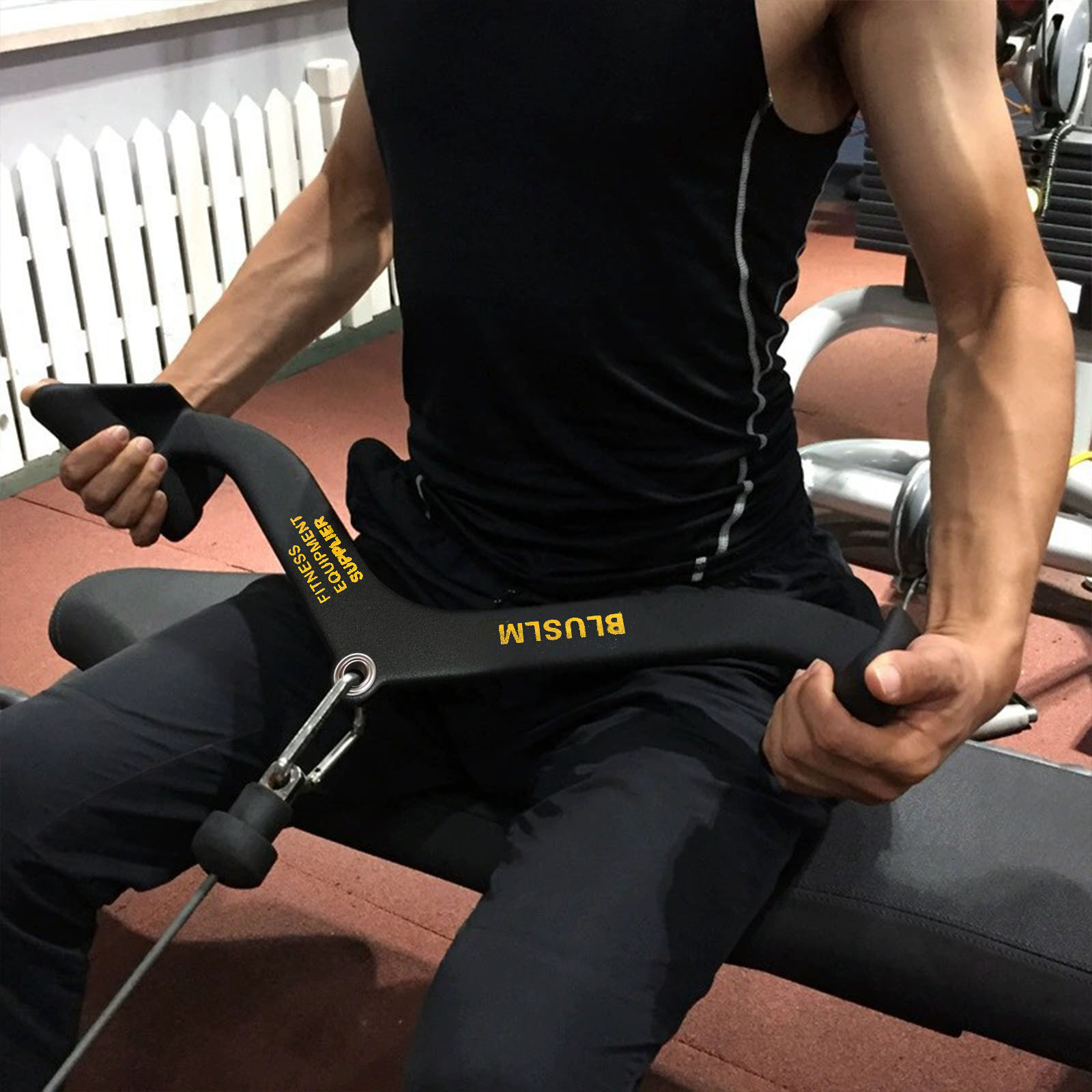 ホームジムフィットネスラットプルダウンハンドルグリップトレー - Home Gym System のレビューと価格