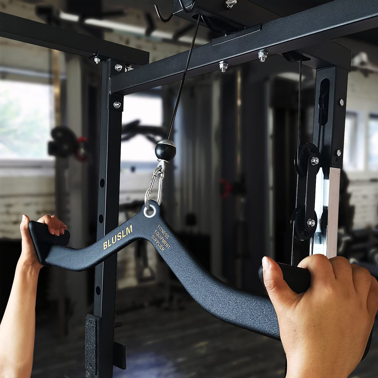 ホームジムフィットネスラットプルダウンハンドルグリップトレー - Home Gym System のレビューと価格