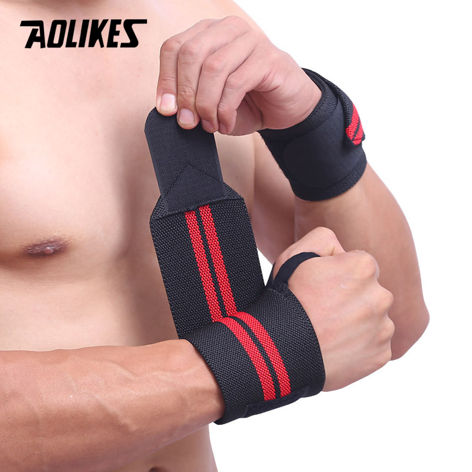 AOLIKES 1 ペアリストバンドリストサポートブレースス - Lifting Straps Wrist のレビューと価格