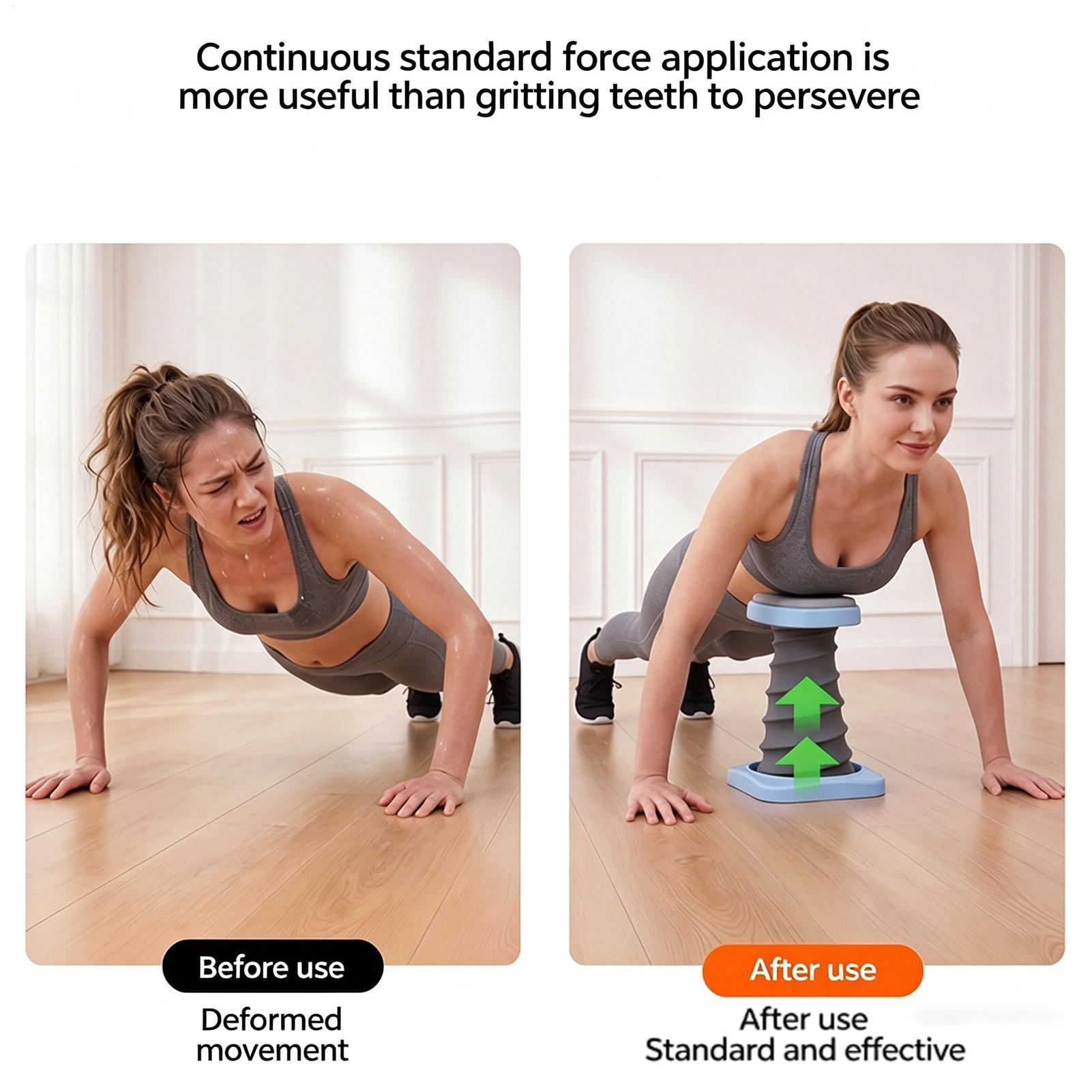 プッシュアップ補助ツールポータブル自動リバウンド人間工学に基 - Home Gym In Apartment のレビューと価格