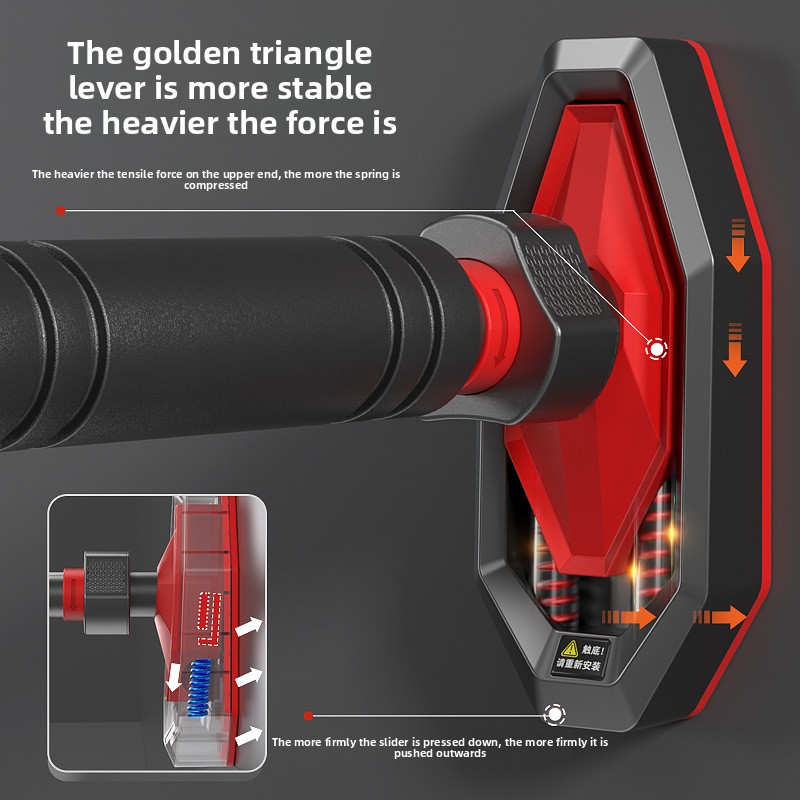 室内用ドア枠マウント式懸垂バー、穴あけ不要、吊り下げリング付 - Suspension Trainer Door のレビューと価格