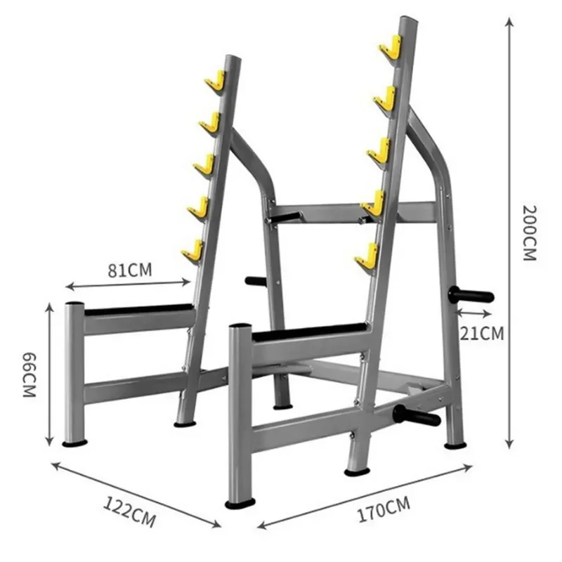 無料スクワットラックフレーム、ガントリーラック、ハーフフレー - Home Gym Half Rack のレビューと価格