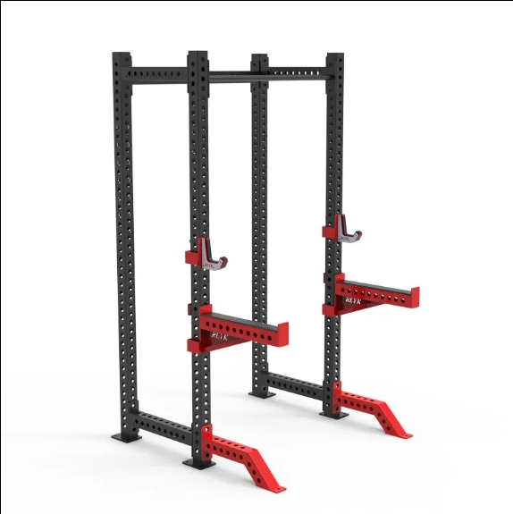 スチール製ハーフフレームスクワットラックパワーケージ、ホーム - Home Gym Half Rack のレビューと価格