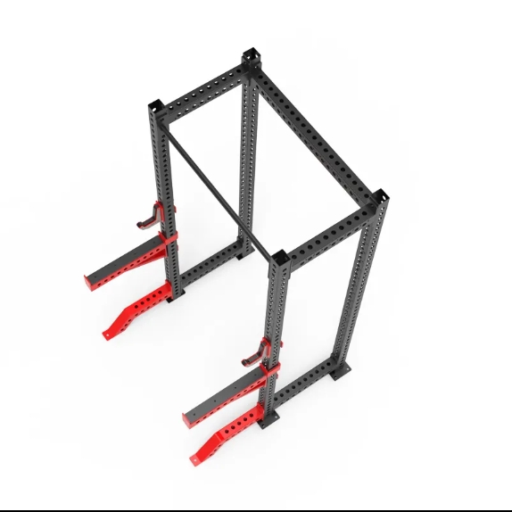 スチール製ハーフフレームスクワットラックパワーケージ、ホーム - Home Gym Half Rack のレビューと価格