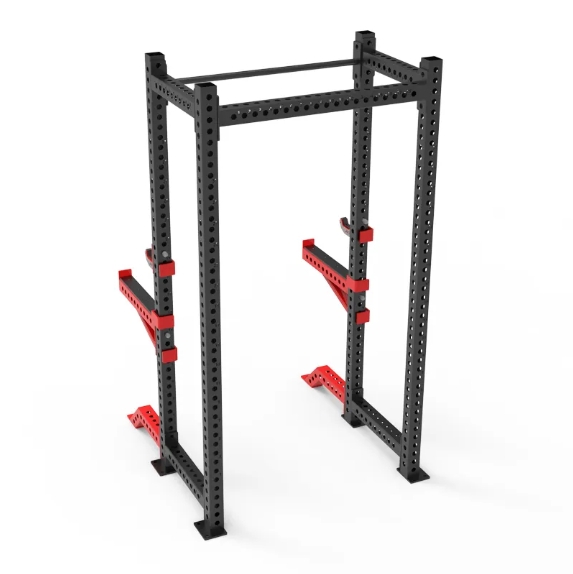 スチール製ハーフフレームスクワットラックパワーケージ、ホーム - Home Gym Half Rack のレビューと価格