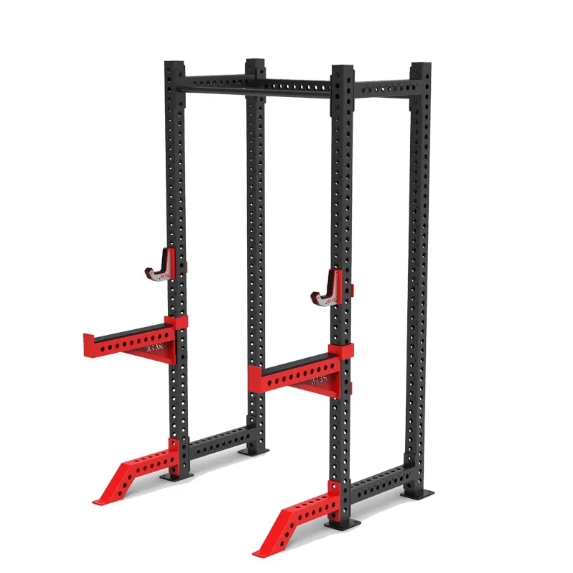 スチール製ハーフフレームスクワットラックパワーケージ、ホーム - Home Gym Half Rack のレビューと価格