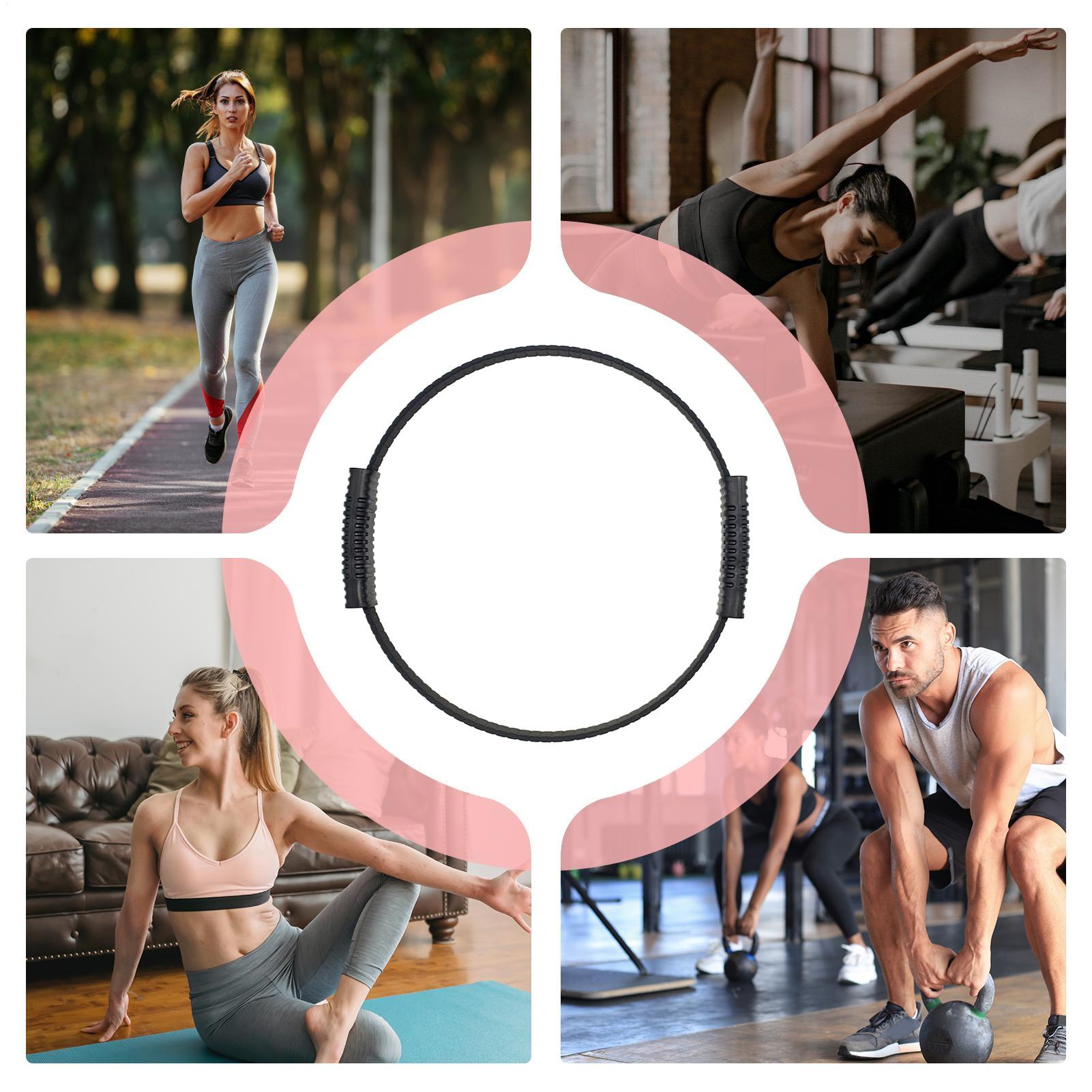 ピラティス サークル リング ノンスリップ 人間工学に基づい - Home Gym In Apartment のレビューと価格