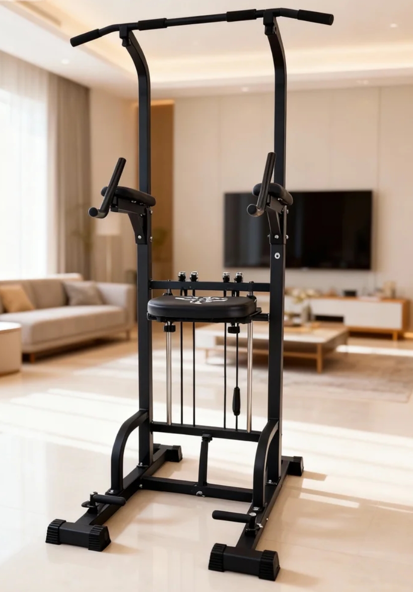 パワータワー プルアップディップステーション 450LBS  - Pull Up Bar Tower のレビューと価格