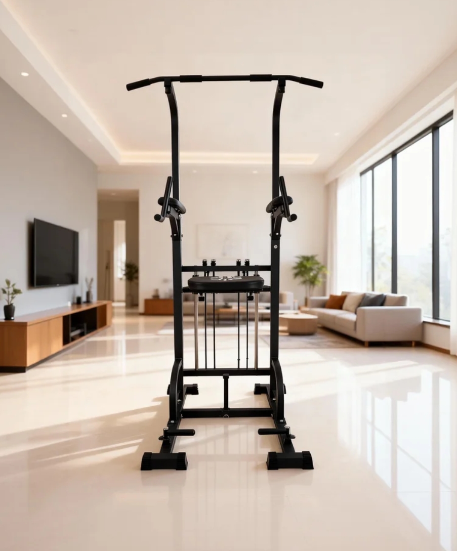 パワータワー プルアップディップステーション 450LBS  - Pull Up Bar Tower のレビューと価格