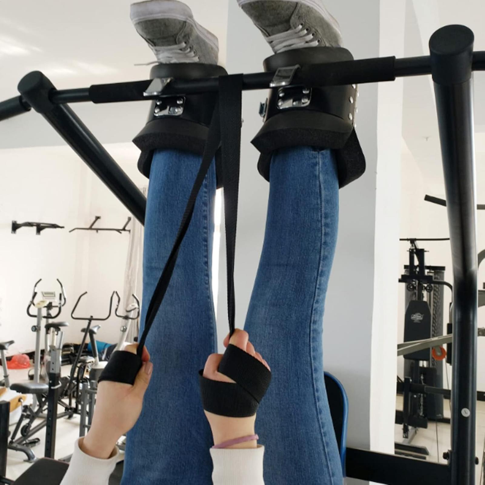 1ペア吊り下げ式プルアップブーツ ホームジム用 反転防止ブー - Home Gym System のレビューと価格
