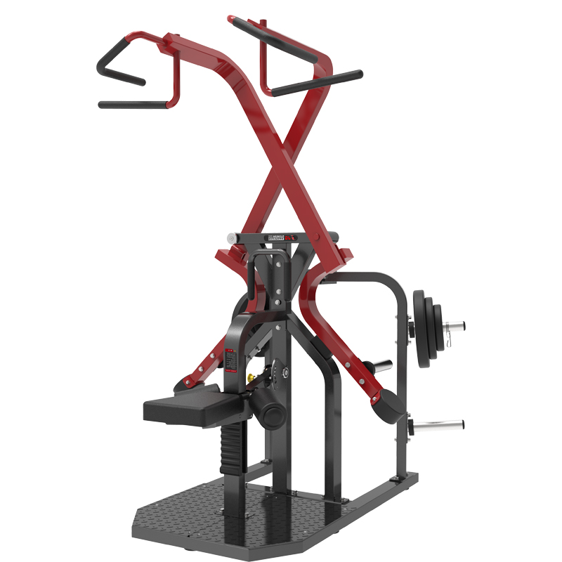 最高品質の業務用ジムプレートロードマシン、クロスラットプルダ - Home Gym Lat Pulldown のレビューと価格