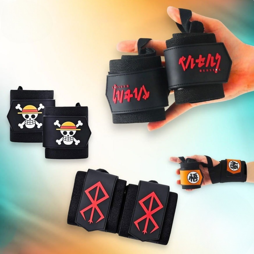 ワンピース ナルト ベルセルク ドラゴンボール 鬼滅の刃 ジ - Lifting Straps Wrist のレビューと価格