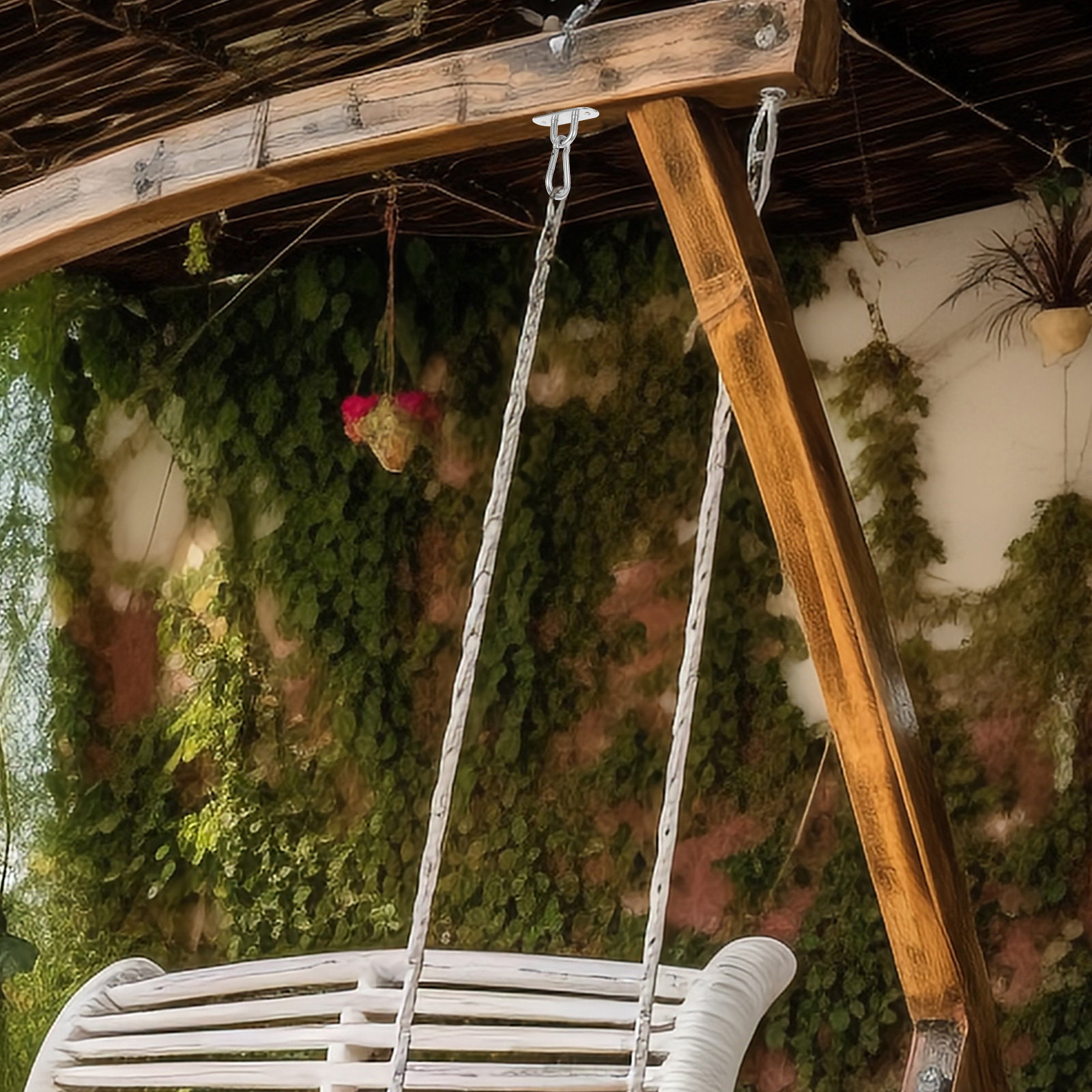壁掛け式天井アンカー オーバル型ドアバックル シルバー サス - Suspension Trainer Door のレビューと価格