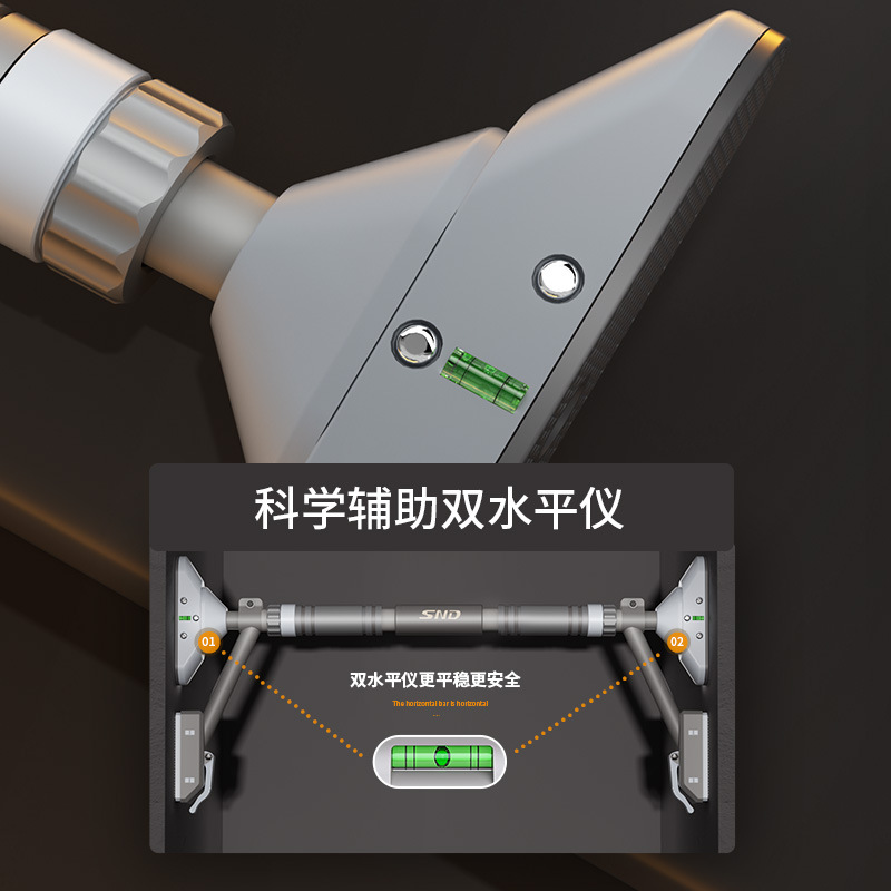 ドア家庭用非穴あきプルアップダブルサポート水平バー携帯用フィ - Suspension Trainer Door のレビューと価格