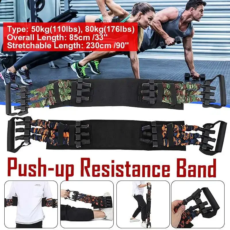 取り外し可能なベンチプレス抵抗バンド,筋肉ビルダー,腕のエキ - Home Gym Setup のレビューと価格