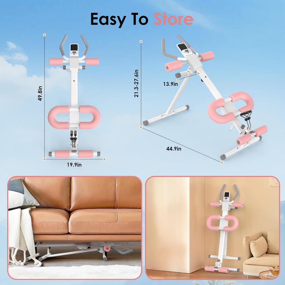 多機能調整可能な腹筋トレーナー、腹筋運動用アブマシン、5-i - Leg Press Machine のレビューと価格