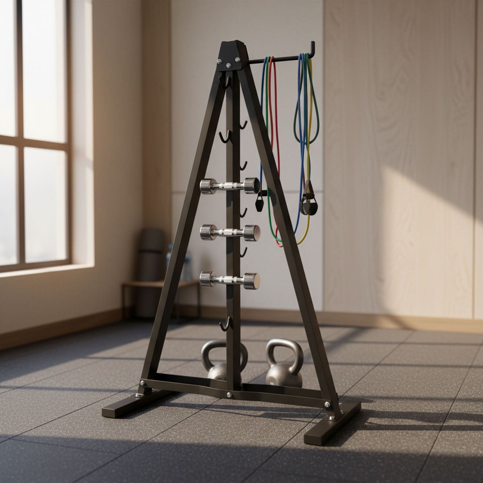 ラットプルダウンバーオーガナイザー（フック付き）ホームジム収 - Home Gym Setup のレビューと価格