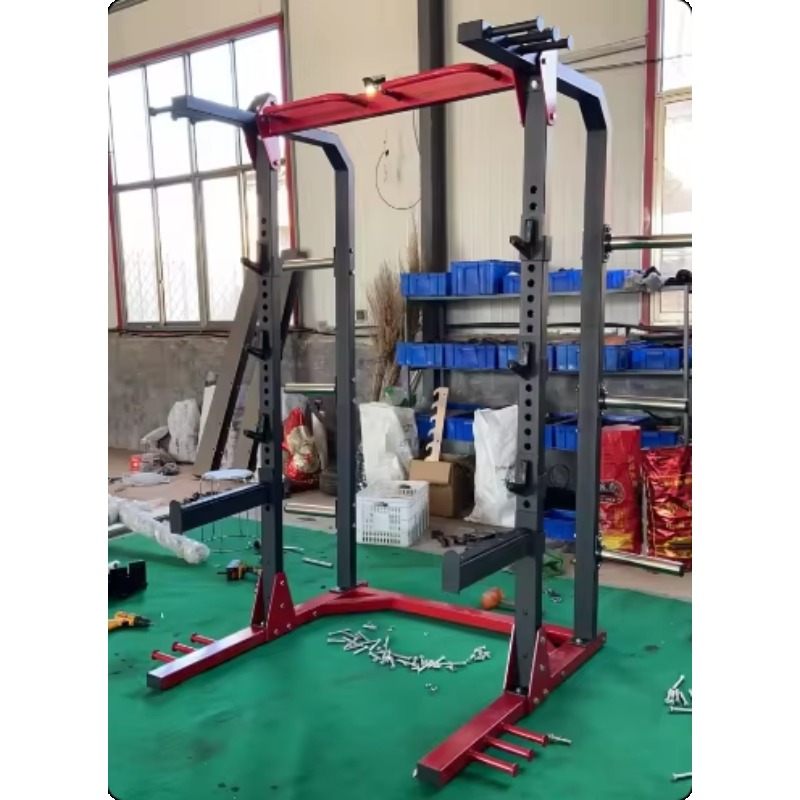 フルセット業務用ホームジム機器スチール製マシンファンクショナ - Home Gym Half Rack のレビューと価格
