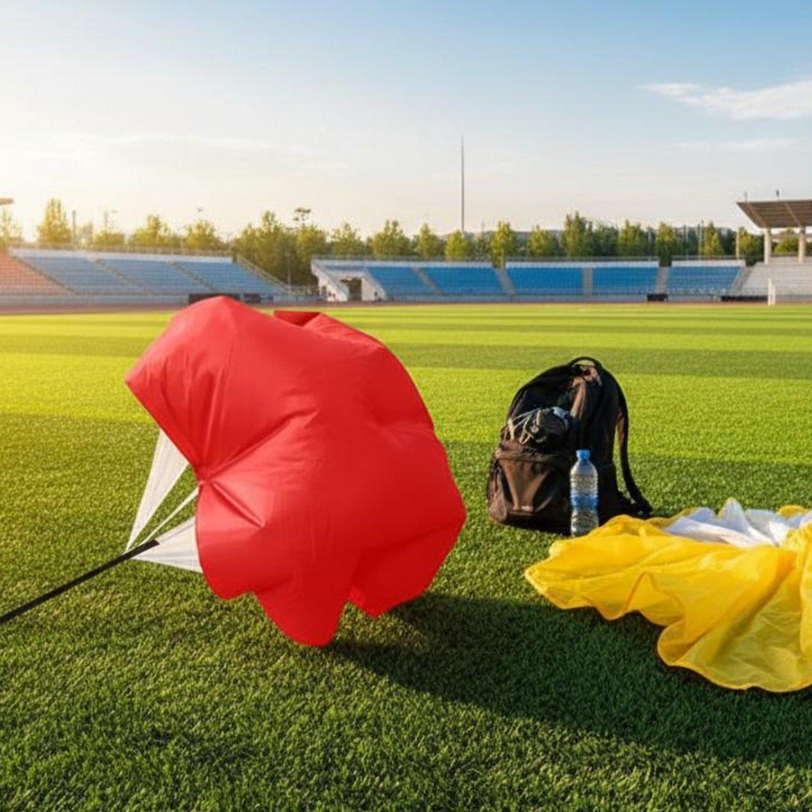 トレーニングパラシュート 調節可能なウエストスピード抵抗スプ - Speed Parachute Sprint のレビューと価格