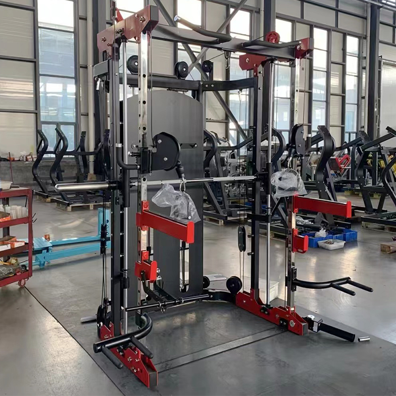 業務用マルチスミスマシンジム機器ホームジム多機能パワーケージ - Leg Press Machine のレビューと価格