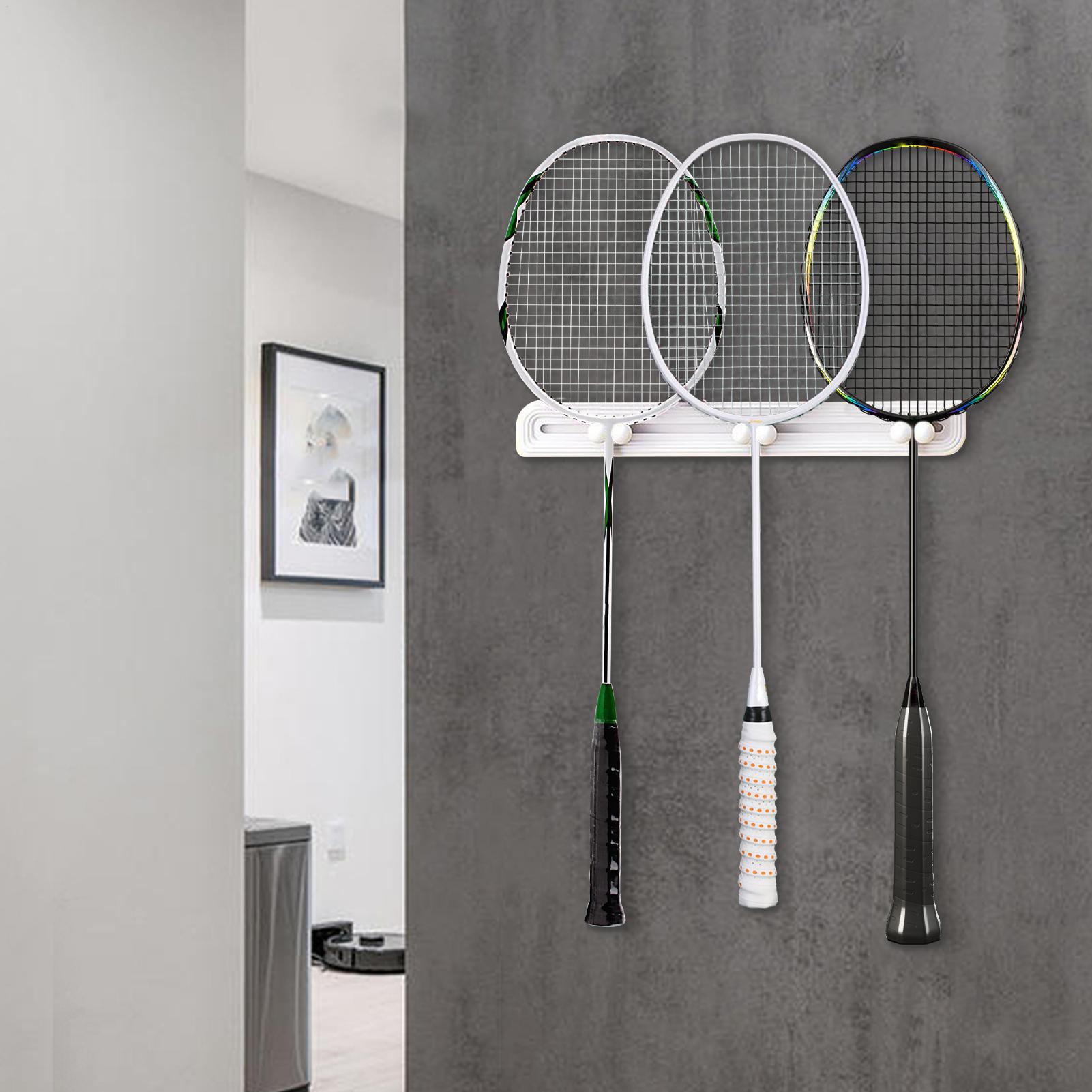 コートラック壁掛けバドミントンパドルスライドスタンドピクルス - Home Gym In Apartment のレビューと価格
