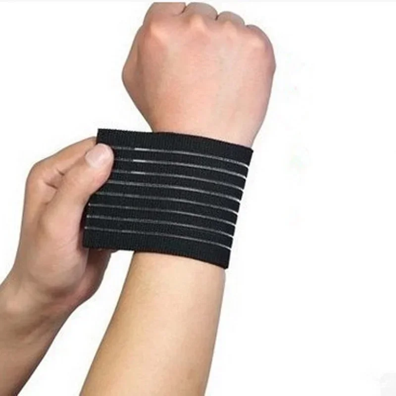 1 個弾性包帯ハンドスポーツリストバンドジムサポートプロテク - Lifting Straps Wrist のレビューと価格