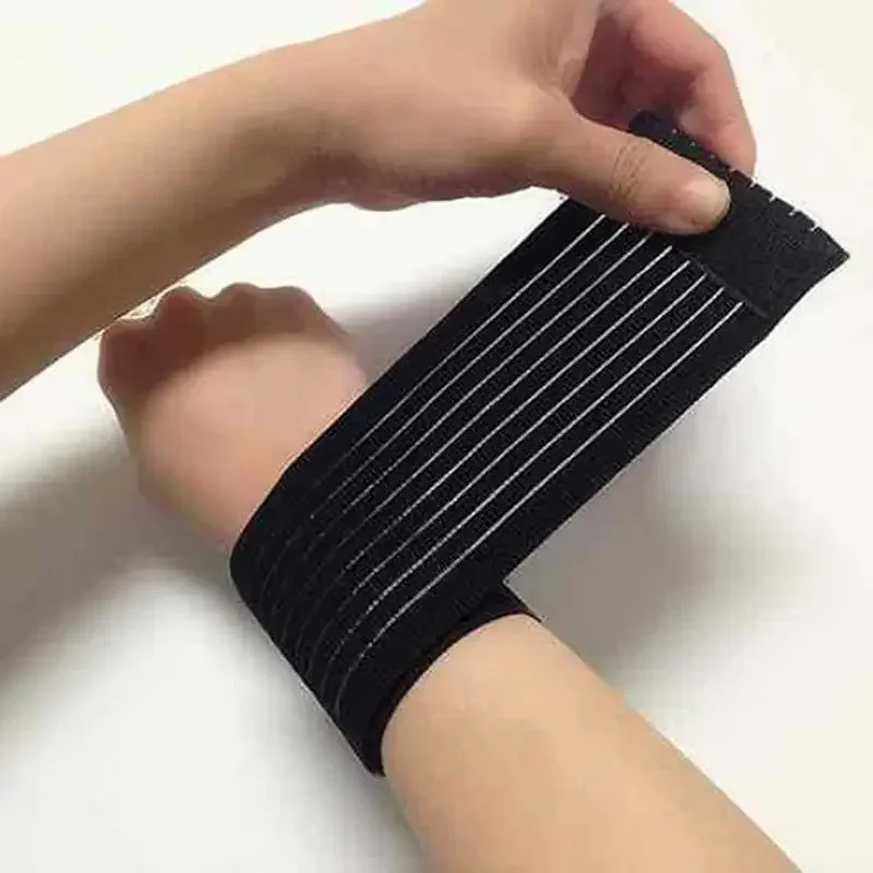 1 個弾性包帯ハンドスポーツリストバンドジムサポートプロテク - Lifting Straps Wrist のレビューと価格