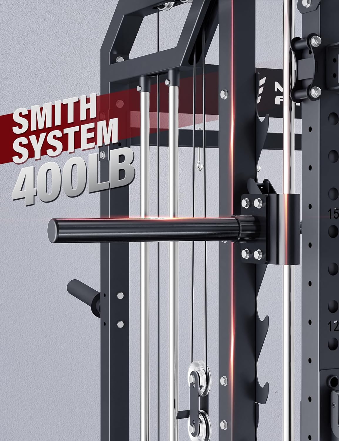スミスマシン ホームジム スクワットラック プーリーバー デ - Home Gym Lat Pulldown のレビューと価格