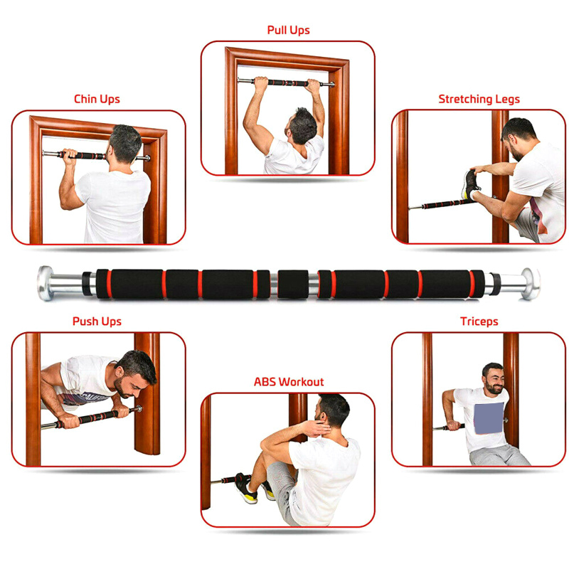 ホームジムトレーニング用の調整可能なスチール製水平バー,60 - Suspension Trainer Door のレビューと価格