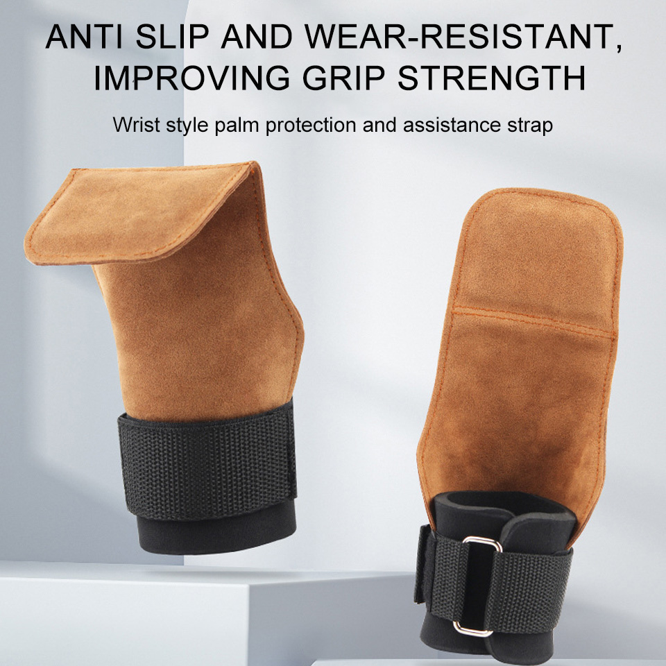 レザージムグローブ,滑り止め,ウェイトリフティングベルト,デ - Lifting Straps Wrist のレビューと価格
