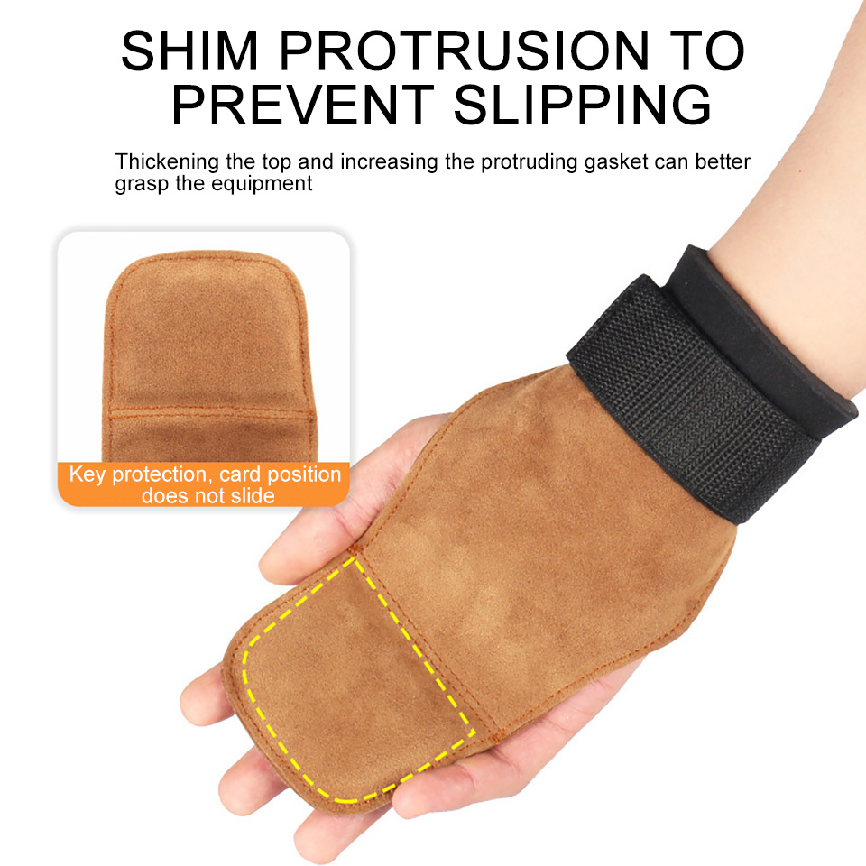 レザージムグローブ,滑り止め,ウェイトリフティングベルト,デ - Lifting Straps Wrist のレビューと価格