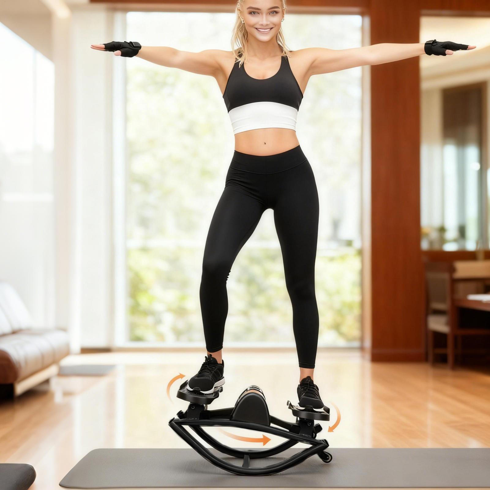 ロックステッパー運動器具 ポータブル 静音 ラテラルステッパ - Home Gym In Apartment のレビューと価格
