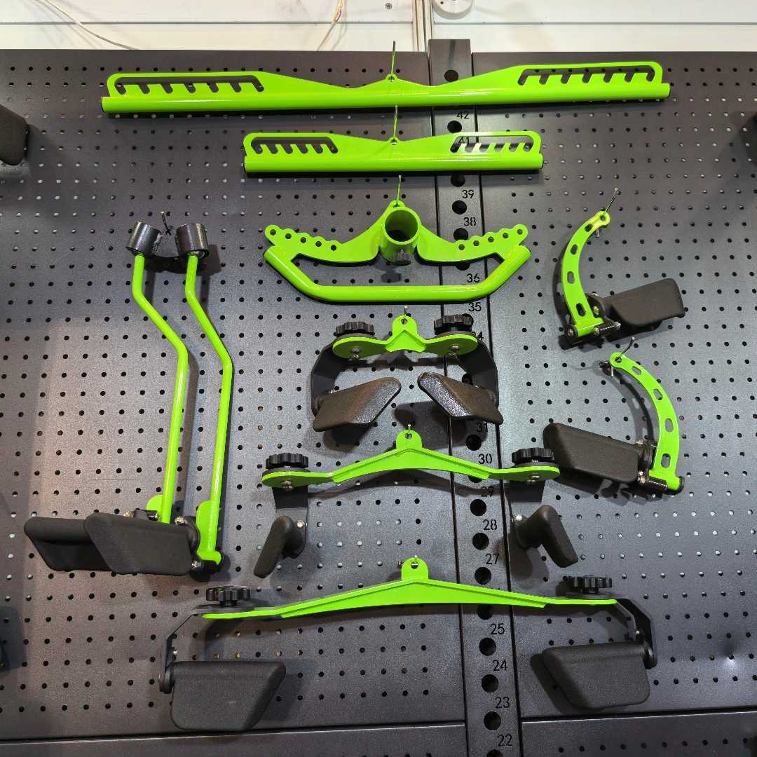 ラットプルダウングリップハンドル、Tバー、Vバー、上腕二頭筋 - Home Gym Lat Pulldown のレビューと価格