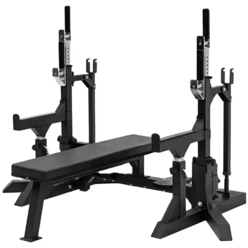 多機能調節可能なフラットベンチプレス、信頼性の高いハーフフレ - Home Gym Half Rack のレビューと価格