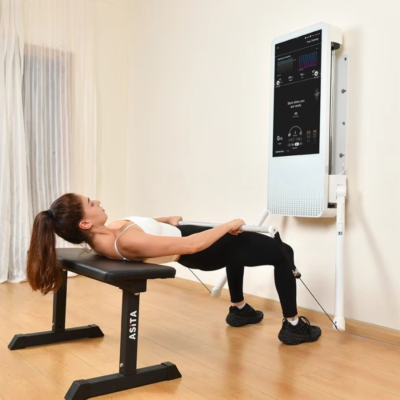 多機能ホームフィットネス機器：Tonal壁掛け型スマートトラ - Home Gym Setup のレビューと価格