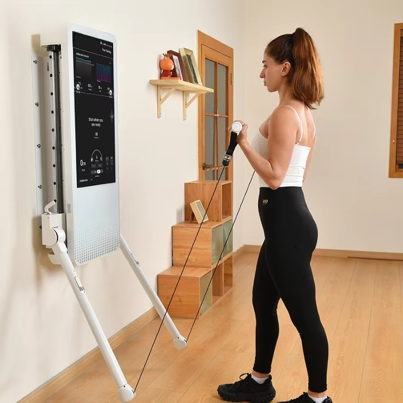 多機能ホームフィットネス機器：Tonal壁掛け型スマートトラ - Home Gym Setup のレビューと価格