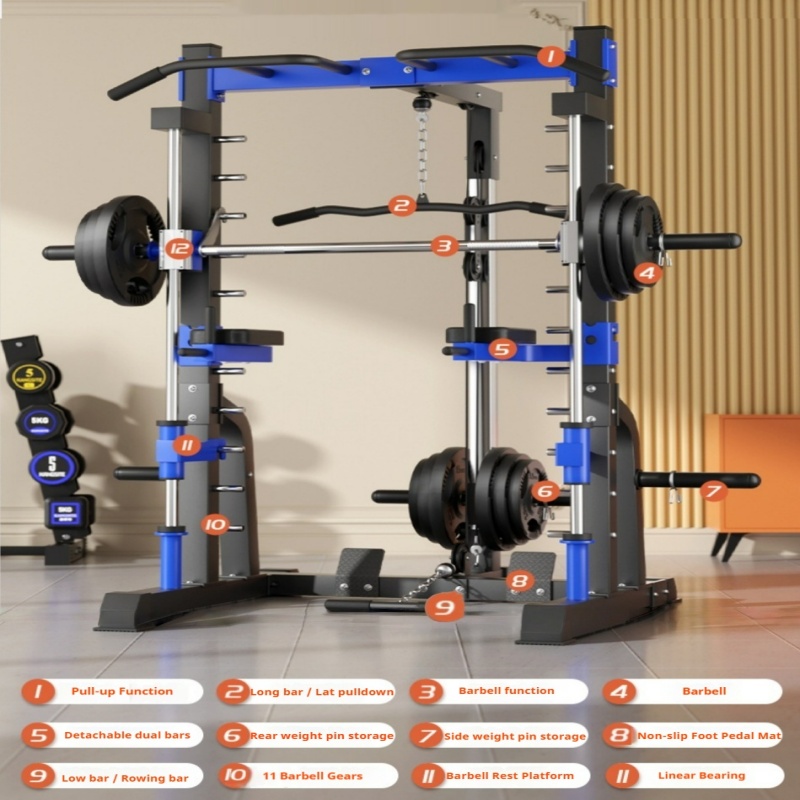 多機能ホーム総合トレーニング機器 ガントリーフレーム バード - Leg Press Machine のレビューと価格