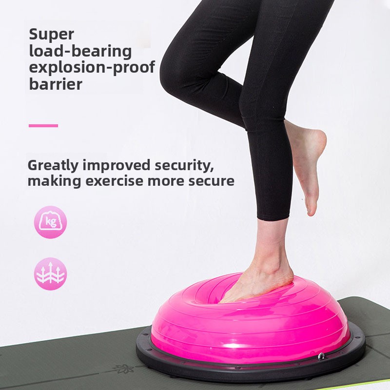 ボスボール 厚みのある耐爆ボスボール 半球バランスヨガ ピラ - Home Gym Half Rack のレビューと価格