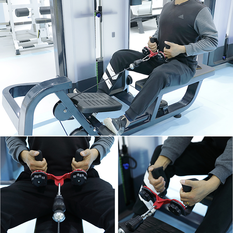 調整可能なフィットネスラットプルダウンバージムプーリーケーブ - Home Gym System のレビューと価格