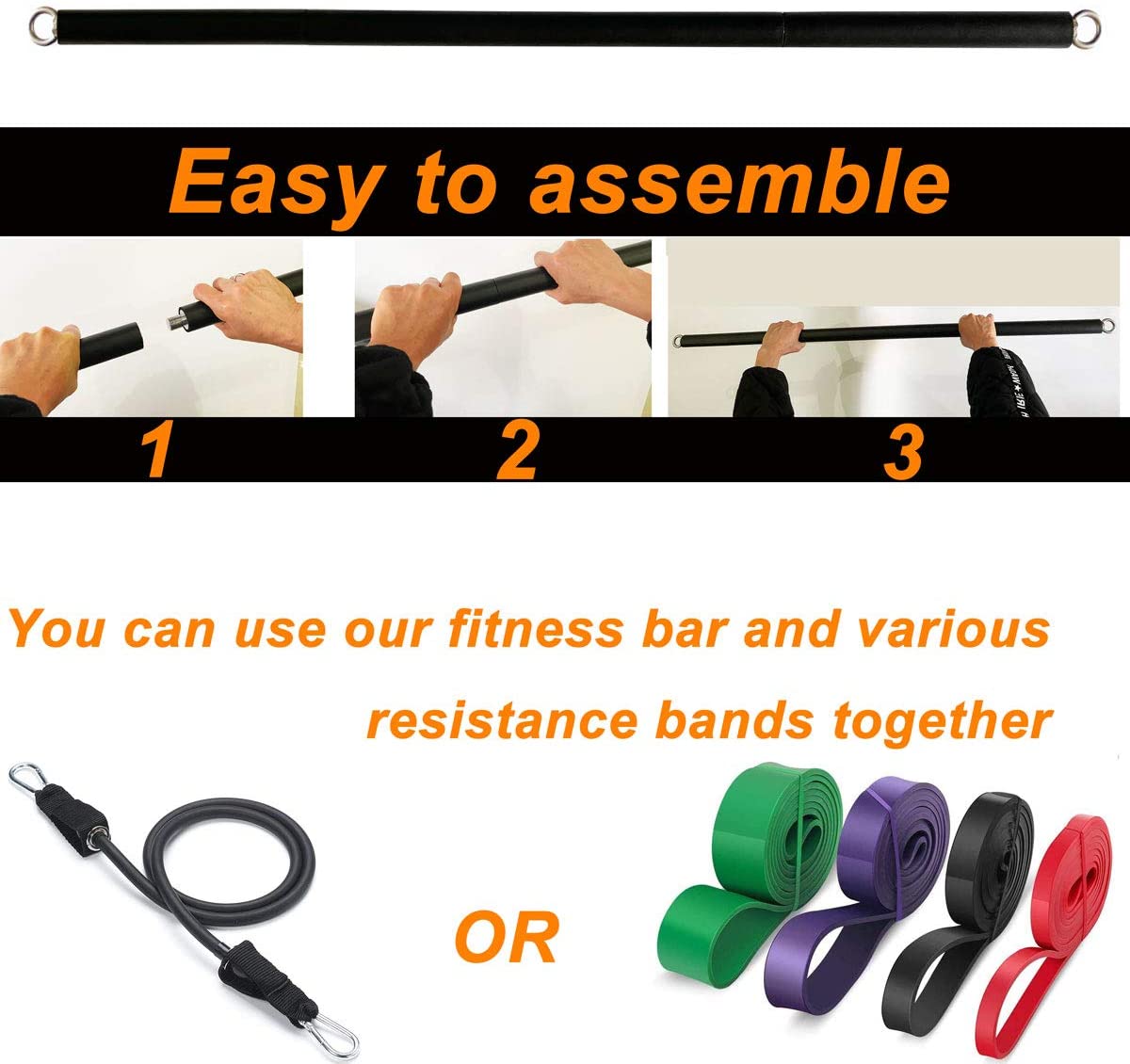 150ポンド フィットネス戦利品抵抗弾性バンドワークアウト  - Home Gym Setup のレビューと価格